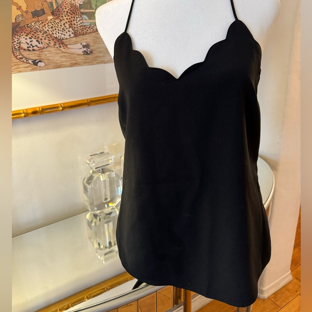 J.CREW Scalloped Edge Tank Top. Size S